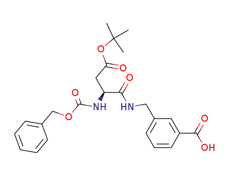 Z-Asp(OBu<sup>t</sup>)-m-(aminomethyl)benzoic acid