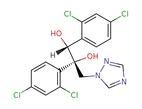 1,2-Propanediol, 1,2-bis(2,4-dichlorophenyl)-3-(1H-1,2,4-triazol-1-yl)-, (1S,2R)-