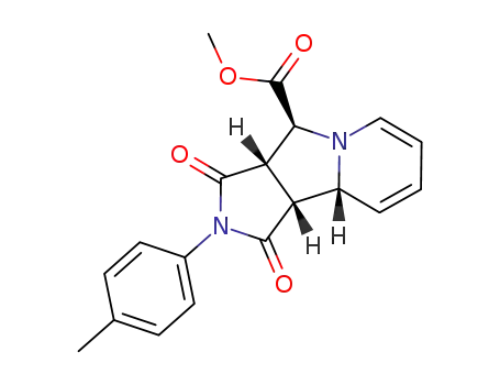 (3aS,4S,9aR,9bR)-1,3-Dioxo-2-p-tolyl-2,3,3a,4,9a,9b-hexahydro-1H-pyrrolo[3,4-a]indolizine-4-carboxylic acid methyl ester