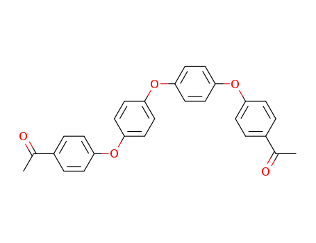 Molecular Structure of 24190-46-3 (bis[p-(p-acetylphenoxy)phenyl]ether)