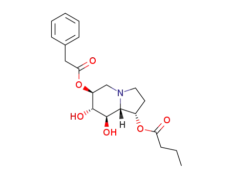 1-O-butyryl-6-O-(phenylacetyl)castanospermine