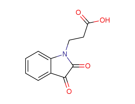 3-(2,3-Dioxo-2,3-dihydro-indol-1-yl)-propionic acid