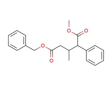 3-Methyl-2-phenyl-pentanedioic acid 5-benzyl ester 1-methyl ester