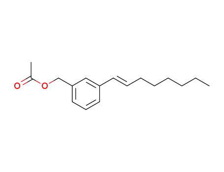 Acetic acid ((E)-3-oct-1-enyl)-benzyl ester