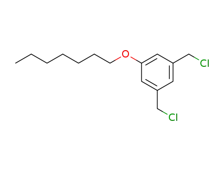 1,3-bis(chloromethyl)-5-(heptyloxy)benzene