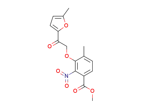 methyl 4-methyl-3-<2-(5-methyl)furoyl>methoxy-2-nitrobenzoate