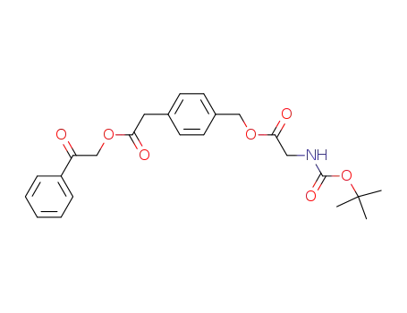 Boc-Gly-4-(oxymethyl)phenylessigsaeure-phenacylester