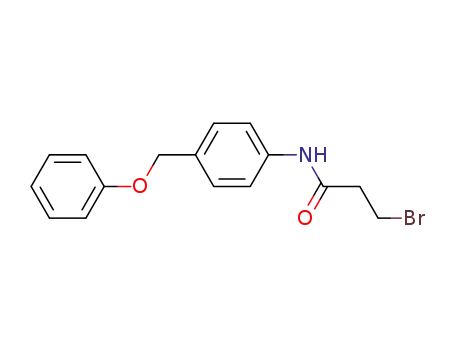 3-Bromo-N-[4-(phenoxymethyl)phenyl]propanamide