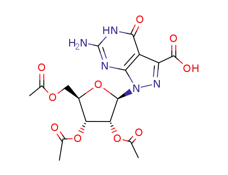 2',3',5'-tri-O-acetyl-6-azacadeguomycin
