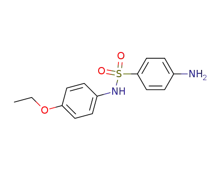 Molecular Structure of 19837-75-3 (4-AMINO-N-(4-ETHOXY-PHENYL)-BENZENESULFONAMIDE)