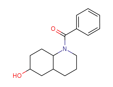 1-benzoyl-6-hydroxy-1,2,3,4,4a,5,6,7,8,8a-decahydroquinoline