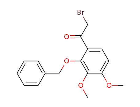 Ethanone, 2-bromo-1-[3,4-dimethoxy-2-(phenylmethoxy)phenyl]-