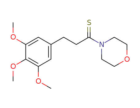 1-Morpholin-4-yl-3-(3,4,5-trimethoxy-phenyl)-propane-1-thione
