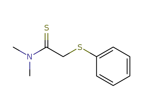Ethanethioamide,  N,N-dimethyl-2-(phenylthio)-