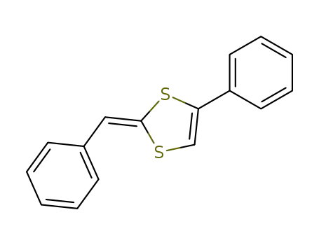 Molecular Structure of 40753-18-2 ((E)-4-Phenyl-2-(phenylmethylene)-1,3-dithiole)