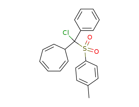 chloro(7-cycloheptatrienyl)phenyl(p-tolylsulfonyl)methane