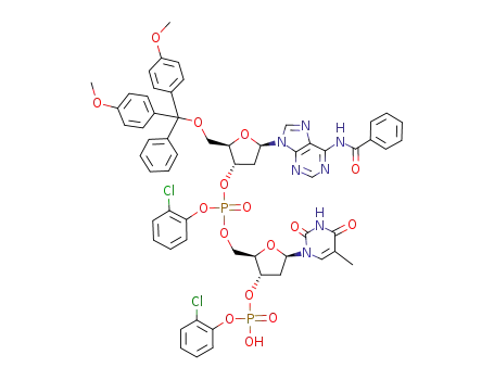 C<sub>60</sub>H<sub>55</sub>Cl<sub>2</sub>N<sub>7</sub>O<sub>16</sub>P<sub>2</sub>