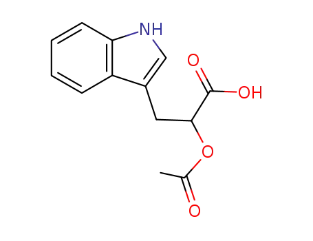 (R,S)-α-acetoxy-1H-indole-3-propanoic acid