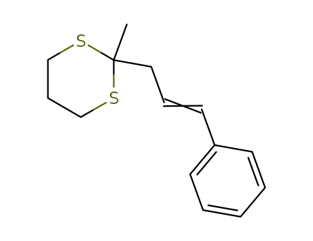 1,3-Dithiane, 2-methyl-2-(3-phenyl-2-propenyl)-