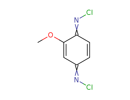 2,5-Cyclohexadiene-1,4-diimine,N1,N4-dichloro-2-methoxy- cas  15945-16-1