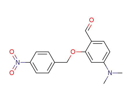 4-dimethylamino-2-(4-nitrobenzyloxy)benzaldehyde