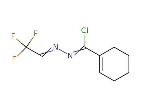 N-<(2,2,2-trifluoroethylidene)amino>-1-cyclohexenecarboximidoyl chloride