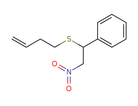 2-(3-butenylthio)-1-nitro-2-phenylethane