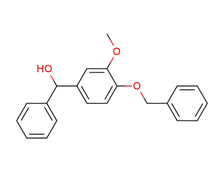 Benzenemethanol, 3-methoxy-a-phenyl-4-(phenylmethoxy)-