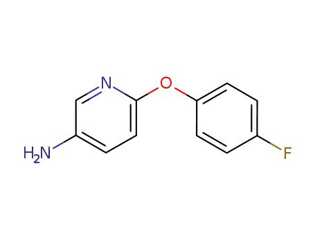 6-(4-FLUOROPHENOXY)PYRIDINE-3-AMINE, 97+%