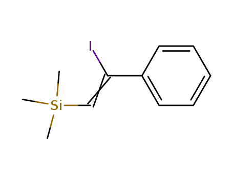 1-iodo-1-phenyl-2-(trimethylsilyl)ethene