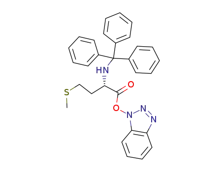 (S)-4-Methylsulfanyl-2-(trityl-amino)-butyric acid benzotriazol-1-yl ester