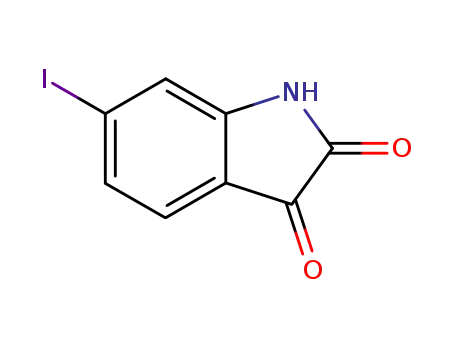 6-iodo-1H-indole-2,3-dione