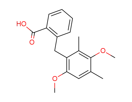 2-(2-carboxybenzyl)-1,4-dimethoxy-3,5-dimethylbenzene