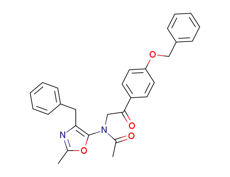 Acetamide,
N-[2-methyl-4-(phenylmethyl)-5-oxazolyl]-N-[2-oxo-2-[4-(phenylmethoxy)
phenyl]ethyl]-