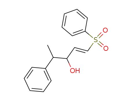 (E)-4-phenyl-1-(phenylsulfonyl)-1-penten-3-ol