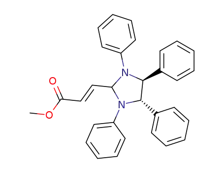 (4RS,5RS)-(E)-3-(1,3,4,5-Tetraphenylimidazolidin-2-yl)propenoate