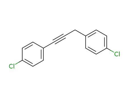 Benzene, 1,1'-(1-propyne-1,3-diyl)bis[4-chloro-