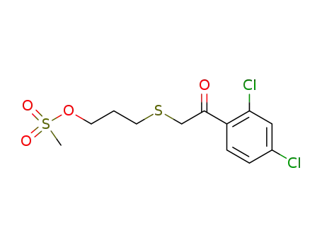 2-<3-(methanesulfonyloxy)propylthio>-2',4'-dichloroacetophenone