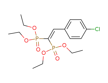 tetraethyl<(p-chlorophenyl)vinylidene>bisphosphonate