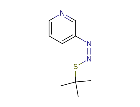 피리딘, 3-[[(1,1-디메틸에틸)티오]아조]-, (Z)-(9CI)