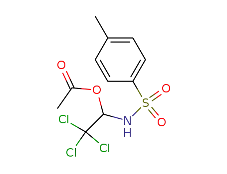 N-(2,2,2-trichloro-1-acetoxyethyl)-p-toluenesulfonamide