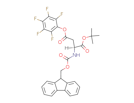 N<sup>α</sup>-fluorenylmethoxycarbonyl-L-aspartic acid α-tert-butyl-β-pentafluorophenyl ester