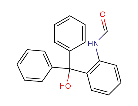 Molecular Structure of 82757-19-5 (2-formamidotriphenylmethanol)