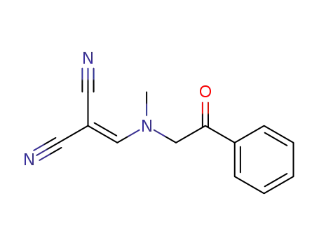 2-{[Methyl-(2-oxo-2-phenyl-ethyl)-amino]-methylene}-malononitrile