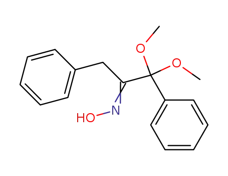 1,1-Dimethoxy-1,3-diphenyl-propan-2-one oxime
