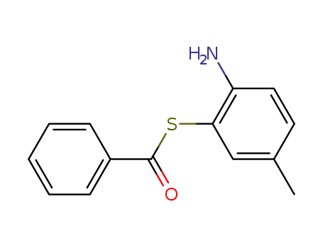 S-(2-아미노-5-메틸페닐)티오벤조에이트