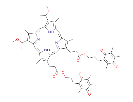 C<sub>60</sub>H<sub>70</sub>N<sub>4</sub>O<sub>10</sub>