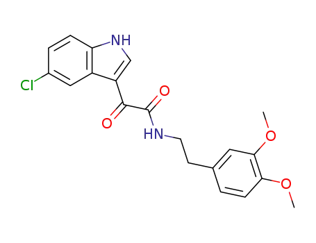 5-Chloro-N-[2-(3,4-dimethoxyphenyl)ethyl]-alpha-oxo-1H-indole-3-acetamide