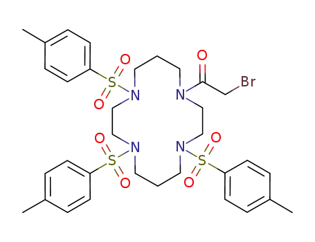 2-bromo-1-(4,8,11-tritosyl-1,4,8,11-tetraazacyclotetradec-1-yl)ethan-1-one