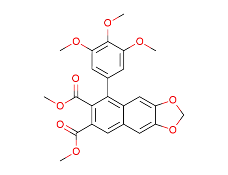 dimethyl 6,7-methylenedioxy-1-(3',4',5'-trimethoxyphenyl)naphthalene-2,3-dicarboxylate